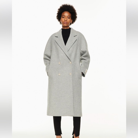 LIKE NEW Aritzia Babaton Slouch Coat - Picture 4 of 13